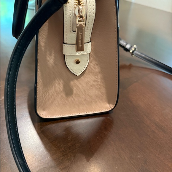 Kate Spade Black and Tan Satchel - Picture 3 of 9